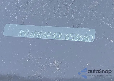 2011 Nissan Sentra 2.0S из США, поврежденный, VIN 3N1AB6AP4BL653680